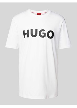 T-shirt z napisem z logo model ‘DULIVIO’ ze sklepu Peek&Cloppenburg  w kategorii T-shirty męskie - zdjęcie 171149512