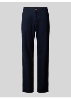 Chinosy o kroju regular fit w jednolitym kolorze ze sklepu Peek&Cloppenburg  w kategorii Spodnie męskie - zdjęcie 171149513