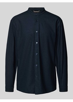Koszula casualowa ze stójką model ‘Cole’ ze sklepu Peek&Cloppenburg  w kategorii Koszule męskie - zdjęcie 171149543