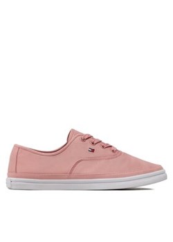 Tommy Hilfiger Tenisówki Essential Kesha Lace Sneaker FW0FW06955 Różowy ze sklepu MODIVO w kategorii Trampki damskie - zdjęcie 171150194