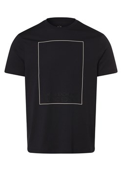Armani Exchange Koszulka męska Mężczyźni Bawełna granatowy nadruk ze sklepu vangraaf w kategorii T-shirty męskie - zdjęcie 171152091