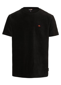 ellesse Koszulka męska - Madori Mężczyźni czarny wypukły wzór tkaniny ze sklepu vangraaf w kategorii T-shirty męskie - zdjęcie 171152094