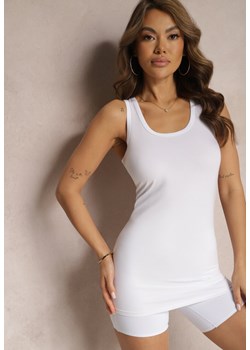 Biały Tank Top o Klasycznym Fasonie Icrada ze sklepu Renee odzież w kategorii Bluzki damskie - zdjęcie 171153070