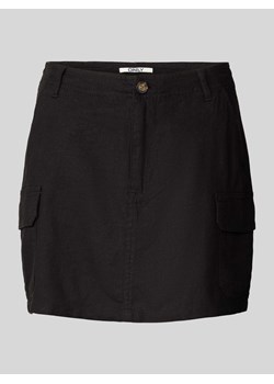 Spódnica mini z mieszanki lnu i wiskozy model ‘MALFY’ ze sklepu Peek&Cloppenburg  w kategorii Spódnice - zdjęcie 171153560