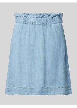 Spódnica o długości do kolan z imitacji denimu model ‘Lana’ ze sklepu Peek&Cloppenburg  w kategorii Spódnice - zdjęcie 171153614