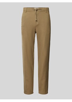 Spodnie materiałowe z tunelem ze sklepu Peek&Cloppenburg  w kategorii Spodnie męskie - zdjęcie 171153653