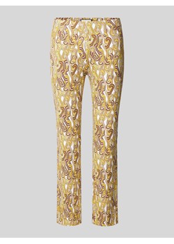 Spodnie ze wzorem na całej powierzchni model ‘CINDY’ ze sklepu Peek&Cloppenburg  w kategorii Spodnie damskie - zdjęcie 171153671