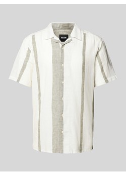 Koszula casualowa z kołnierzem z połami model ‘CAIDEN’ ze sklepu Peek&Cloppenburg  w kategorii Koszule męskie - zdjęcie 171153731