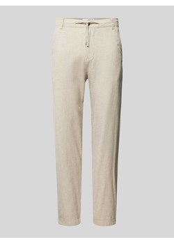 Spodnie materiałowe z tunelem ze sklepu Peek&Cloppenburg  w kategorii Spodnie męskie - zdjęcie 171153812