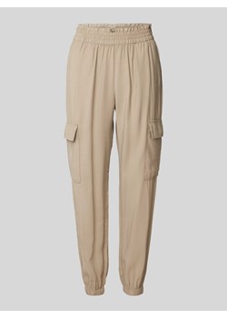 Spodnie cargo z elastycznym pasem model ‘LARIS LIFE’ ze sklepu Peek&Cloppenburg  w kategorii Spodnie damskie - zdjęcie 171153861