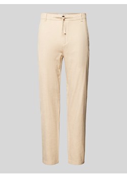 Spodnie materiałowe z tunelem ze sklepu Peek&Cloppenburg  w kategorii Spodnie męskie - zdjęcie 171154080
