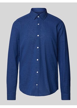 Koszula casualowa o kroju slim fit z kołnierzykiem typu kent ze sklepu Peek&Cloppenburg  w kategorii Koszule męskie - zdjęcie 171154334