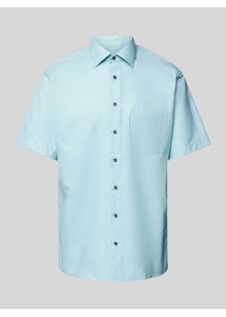 Koszula biznesowa o kroju modern fit w jednolitym kolorze ze sklepu Peek&Cloppenburg  w kategorii Koszule męskie - zdjęcie 171154480
