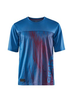 Craft Koszulka kolarska &quot;Core Offroad XTS&quot; w kolorze niebiesko-ciemnofioletowym ze sklepu Limango Polska w kategorii T-shirty męskie - zdjęcie 171155170