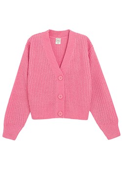 COOL CLUB Kardigan w kolorze różowym ze sklepu Limango Polska w kategorii Swetry dziewczęce - zdjęcie 171155400