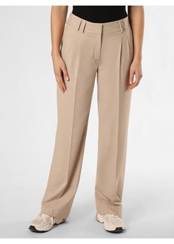 Opus Spodnie - Maiga Twill Kobiety beżowy jednolity ze sklepu vangraaf w kategorii Spodnie damskie - zdjęcie 171156810