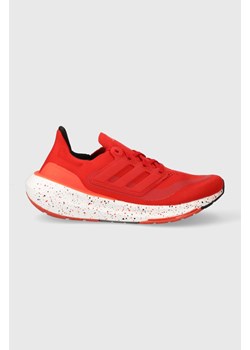 adidas Performance buty do biegania Ultraboost Light kolor czerwony ze sklepu ANSWEAR.com w kategorii Buty sportowe męskie - zdjęcie 171158202