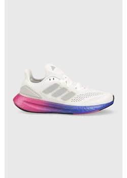 adidas Performance buty do biegania Pureboost 22 kolor biały ze sklepu ANSWEAR.com w kategorii Buty sportowe damskie - zdjęcie 171159204