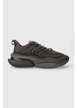 adidas buty do biegania AlphaBoost V1 kolor szary IG3634 ze sklepu ANSWEAR.com w kategorii Buty sportowe męskie - zdjęcie 171161603