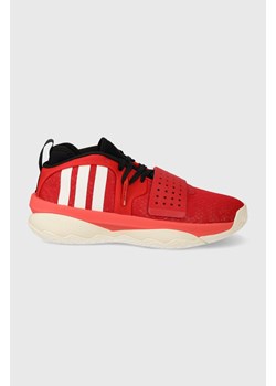adidas Performance obuwie do koszykówki Dame 8 Extply kolor czerwony IF1506 ze sklepu ANSWEAR.com w kategorii Buty sportowe męskie - zdjęcie 171162083