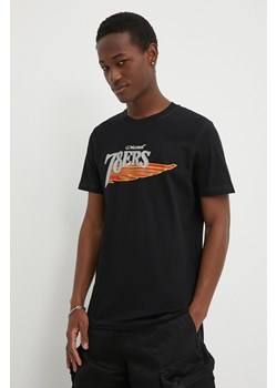 Diesel t-shirt bawełniany T-DIEGOR-K75 męski kolor czarny z nadrukiem A12503.0GRAI ze sklepu ANSWEAR.com w kategorii T-shirty męskie - zdjęcie 171162541
