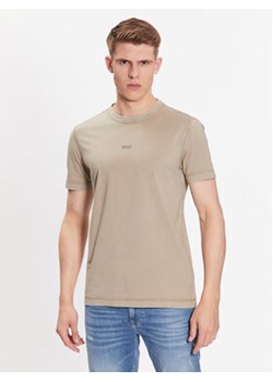 Boss T-Shirt Tooks 50477433 Beżowy Regular Fit ze sklepu MODIVO w kategorii T-shirty męskie - zdjęcie 171167633