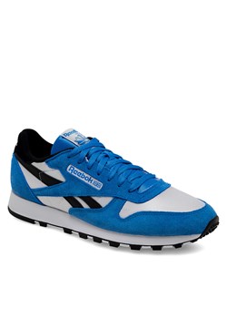 Sneakersy Reebok Classic Leather 100075297 Blue ze sklepu eobuwie.pl w kategorii Buty sportowe męskie - zdjęcie 171168142