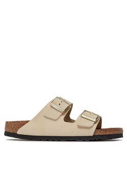 Klapki Birkenstock Arizona 1026711 Ecru ze sklepu eobuwie.pl w kategorii Klapki męskie - zdjęcie 171168213