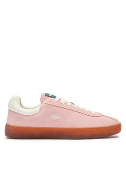 Sneakersy Lacoste Basehot 747SFA0038 Pnk/Gum AJX ze sklepu eobuwie.pl w kategorii Trampki damskie - zdjęcie 171168742