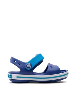 Sandały Crocs Crocband Sandal Kids 12856 Cerulean Blue/Ocean ze sklepu eobuwie.pl w kategorii Buciki niemowlęce - zdjęcie 171170312