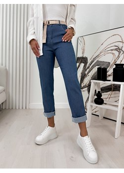 spodnie inasa ciemnoniebieskie one size ze sklepu UBRA w kategorii Jeansy damskie - zdjęcie 171171932
