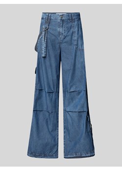 Jeansy o luźnym kroju z kieszeniami cargo ze sklepu Peek&Cloppenburg  w kategorii Jeansy damskie - zdjęcie 171173514