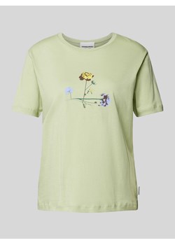T-shirt z nadrukiem z motywem model ‘MAARLA LITAA’ ze sklepu Peek&Cloppenburg  w kategorii Bluzki damskie - zdjęcie 171173524