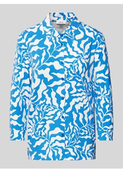 Bluzka we wzory na całej powierzchni ze sklepu Peek&Cloppenburg  w kategorii Koszule damskie - zdjęcie 171173574