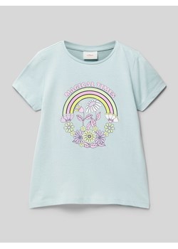 T-shirt z nadrukowanym motywem ze sklepu Peek&Cloppenburg  w kategorii Bluzki dziewczęce - zdjęcie 171173861