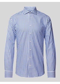Koszula biznesowa o kroju slim fit ze wzorem w kratkę vichy model ‘BURROW’ ze sklepu Peek&Cloppenburg  w kategorii Koszule męskie - zdjęcie 171173920