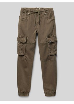 Spodnie cargo z elastycznym pasem ze sklepu Peek&Cloppenburg  w kategorii Spodnie chłopięce - zdjęcie 171173942