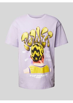 T-shirt o kroju oversized z nadrukiem z motywem i napisem ze sklepu Peek&Cloppenburg  w kategorii T-shirty męskie - zdjęcie 171173943