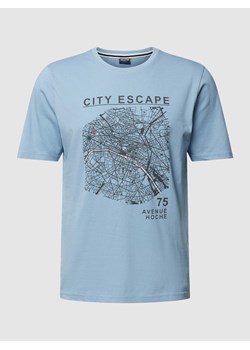 T-shirt z nadrukowanym motywem ze sklepu Peek&Cloppenburg  w kategorii T-shirty męskie - zdjęcie 171173961
