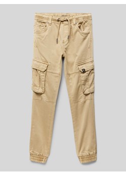 Spodnie cargo z elastycznym pasem ze sklepu Peek&Cloppenburg  w kategorii Spodnie chłopięce - zdjęcie 171173982