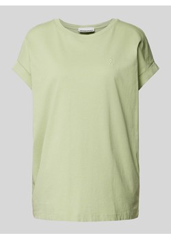T-shirt z wyhaftowanym logo model ‘IDAARA’ ze sklepu Peek&Cloppenburg  w kategorii Bluzki damskie - zdjęcie 171174154