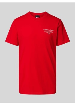 T-shirt z nadrukiem z logo ze sklepu Peek&Cloppenburg  w kategorii T-shirty męskie - zdjęcie 171174191