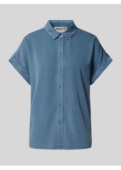 Bluzka z krótkimi rękawami ze sklepu Peek&Cloppenburg  w kategorii Koszule damskie - zdjęcie 171174250