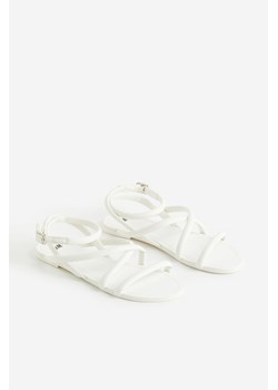 H & M - Sandały - Biały ze sklepu H&M w kategorii Sandały damskie - zdjęcie 171174354