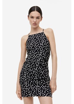 H & M - Drapowana sukienka - Czarny ze sklepu H&M w kategorii Sukienki - zdjęcie 171174364