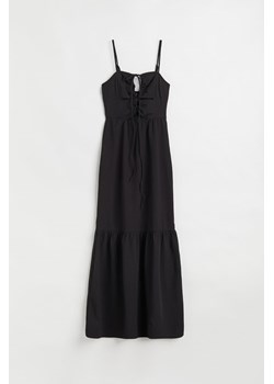H & M - Długa sukienka z wycięciem - Czarny ze sklepu H&M w kategorii Sukienki - zdjęcie 171174410