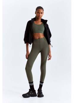 H & M - Legginsy sportowe DryMove - Zielony ze sklepu H&M w kategorii Spodnie damskie - zdjęcie 171174523