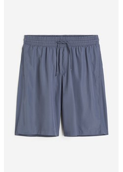 H & M - Szorty kąpielowe do kolan Relaxed Fit - Niebieski ze sklepu H&M w kategorii Spodenki męskie - zdjęcie 171174711