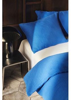H & M - Komplet muślinowej pościeli pojedynczej - Niebieski ze sklepu H&M w kategorii Pościele - zdjęcie 171174792