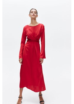 H & M - MAMA Sukienka dla karmiącej - Czerwony ze sklepu H&M w kategorii Sukienki ciążowe - zdjęcie 171174892